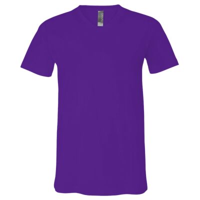 **Unisex Jersey Short-Sleeve V-Neck T-Shirt Thumbnail