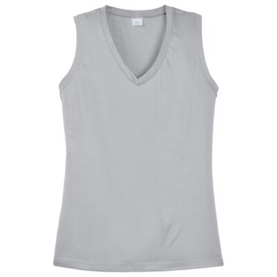 **Ladies Sleeveless PosiCharge ® Competitor™ V Neck Tee Thumbnail
