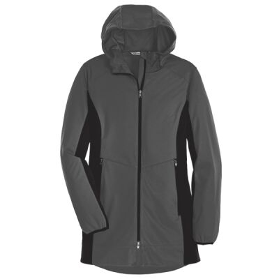 Ladies Active Hooded Soft Shell Jacket Thumbnail