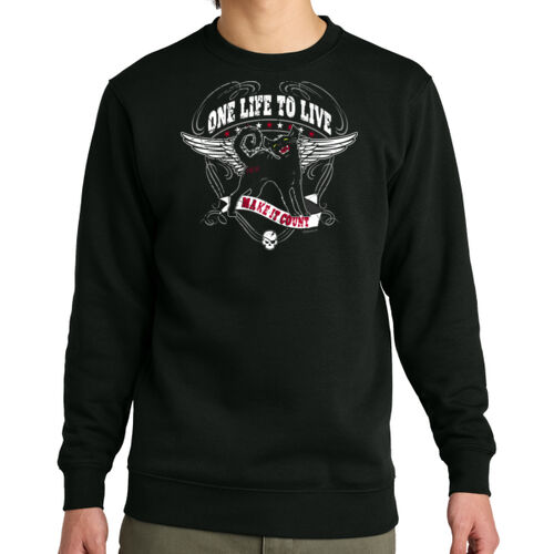 OLTL Black Cat Crew Sweat Thumbnail