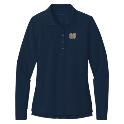 Women's Pique LS Polo Thumbnail