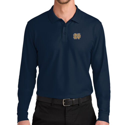 Men's Pique LS Polo Thumbnail